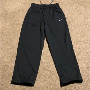 Nike Black dry-fit sweatpants.